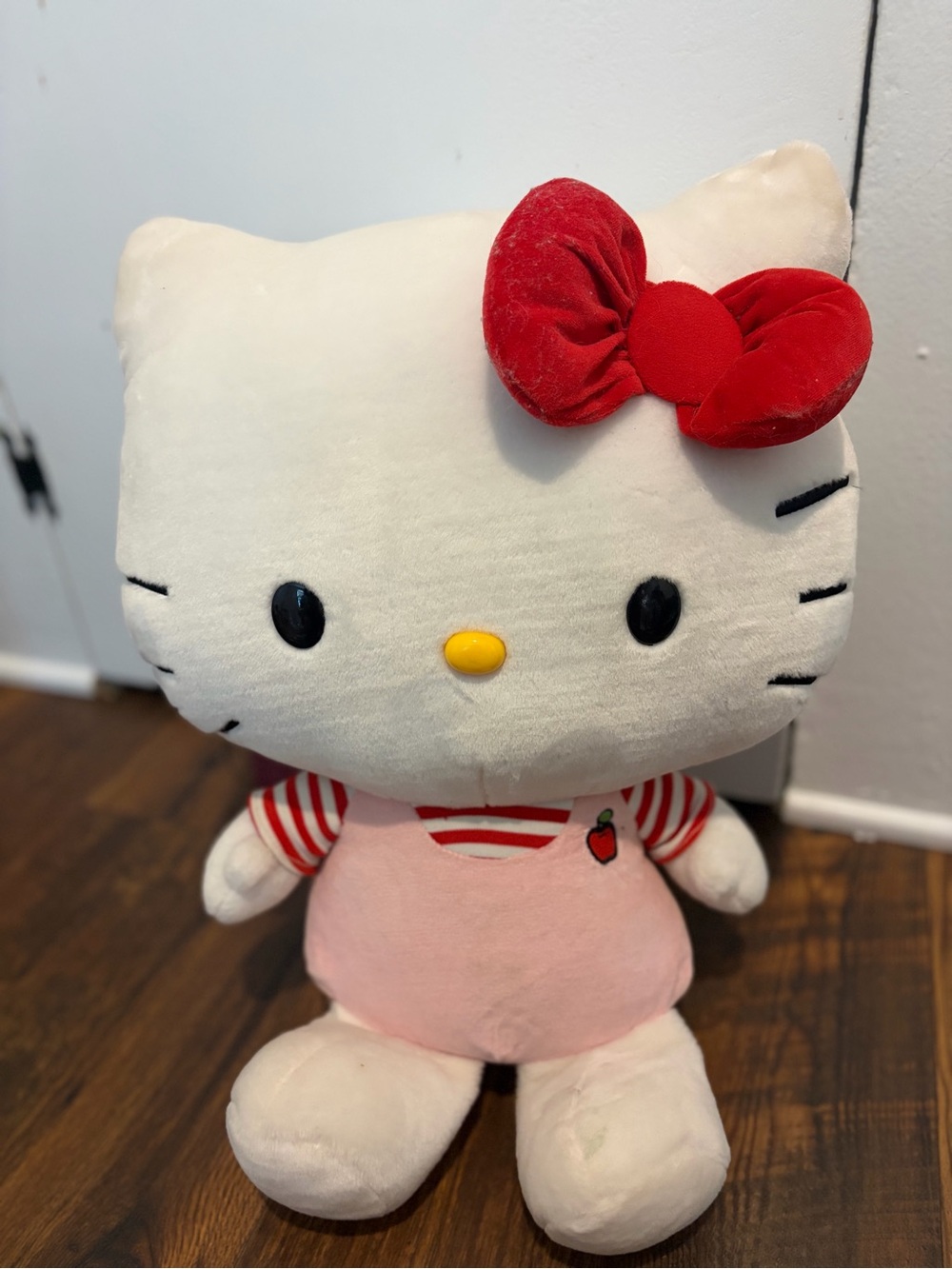 Hello Kitty Huge 2010 Plush Doll Apple